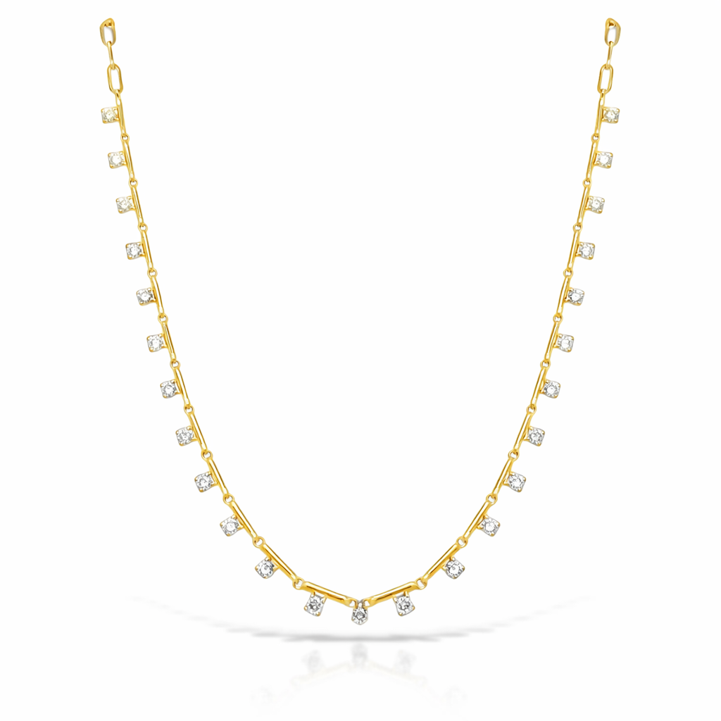 Diamond Link Necklace