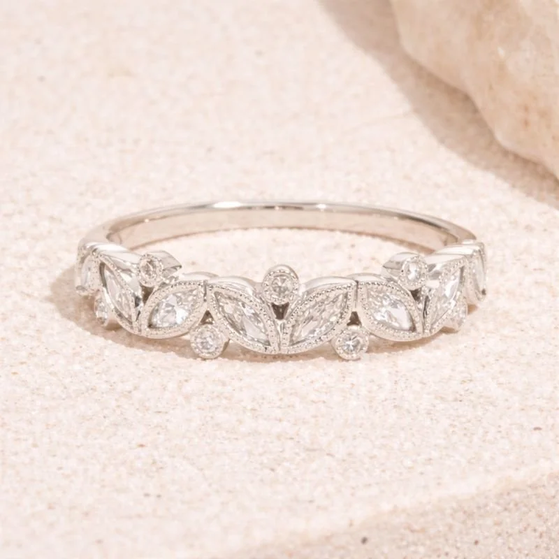 Diamond Floral Half Band with Milgrain 4.png