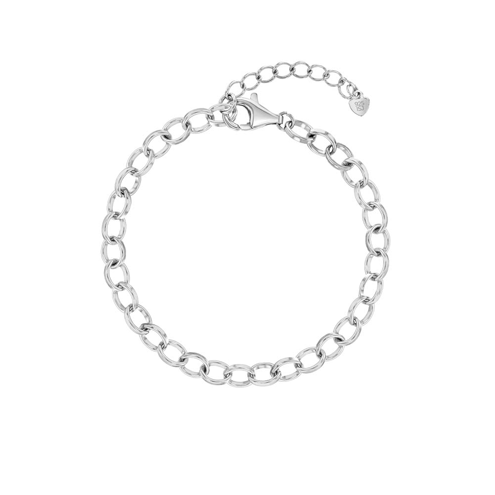 Cable Charm Bracelet