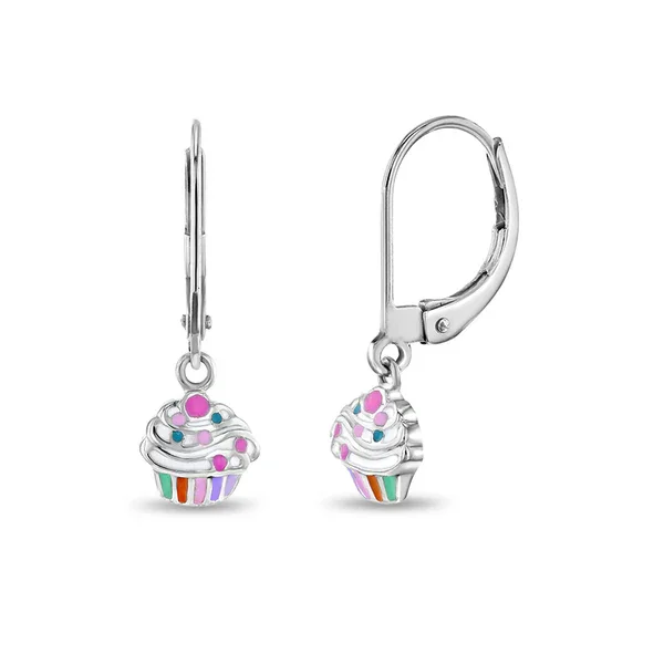 Cupcake Dangle Earrings