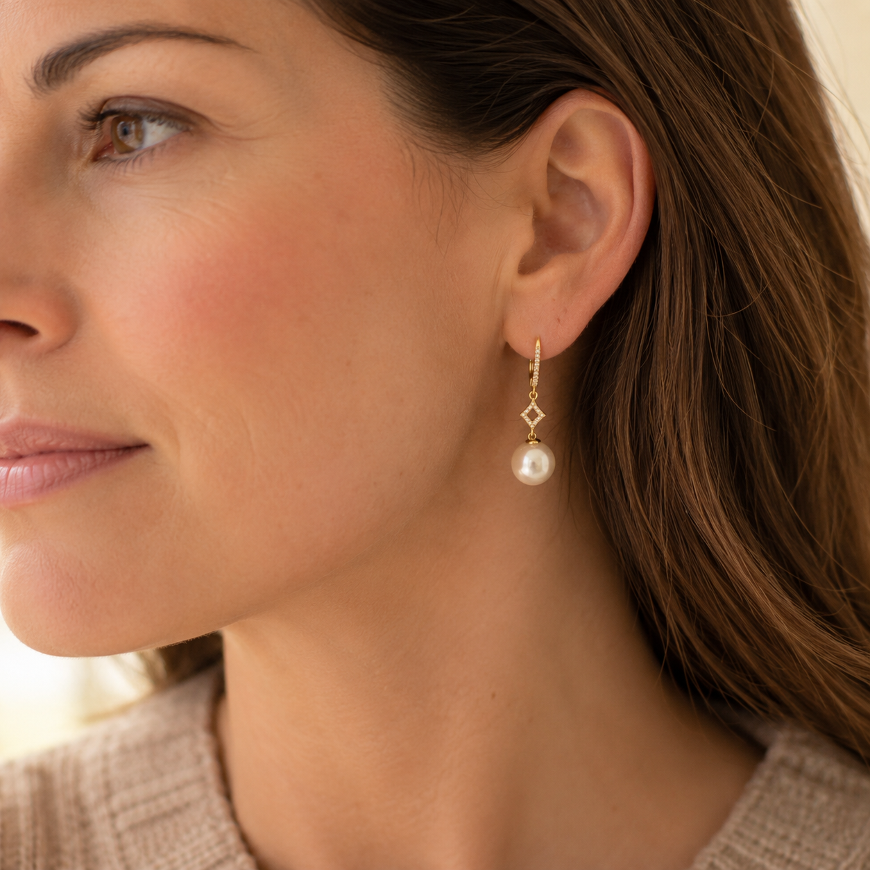 Pearl + Diamond Drop Earrings 3.png