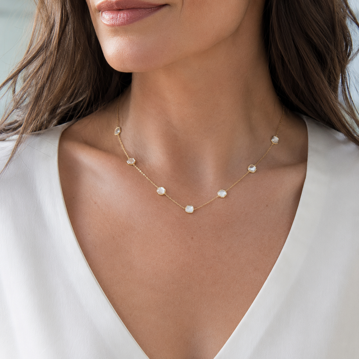 Mother of Pearl Station Necklace 2.png