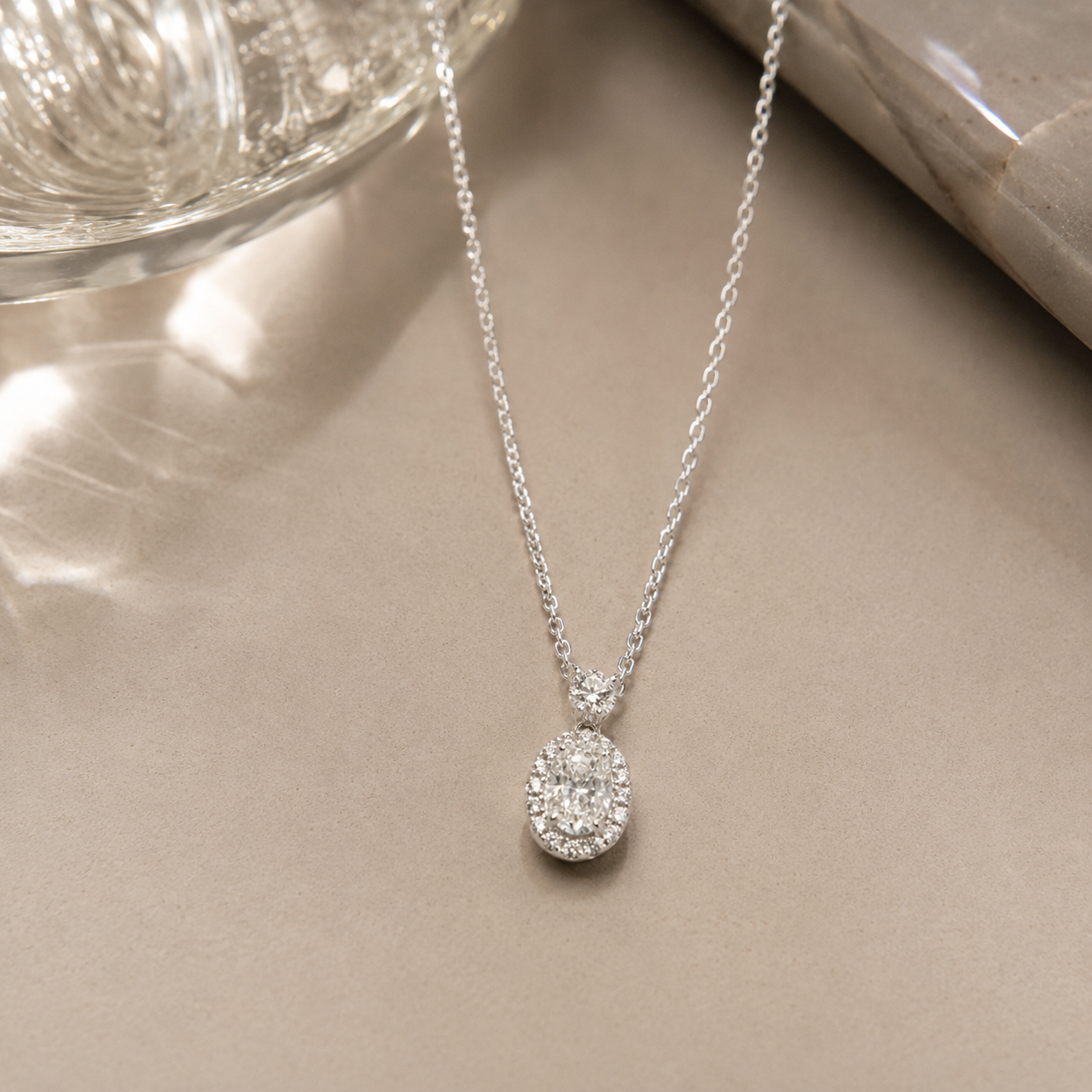 Oval Diamond Halo Necklace 5.png