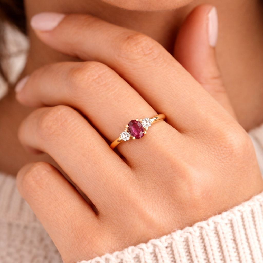 Pink Tourmaline + Diamond Three Stone Ring 3.png