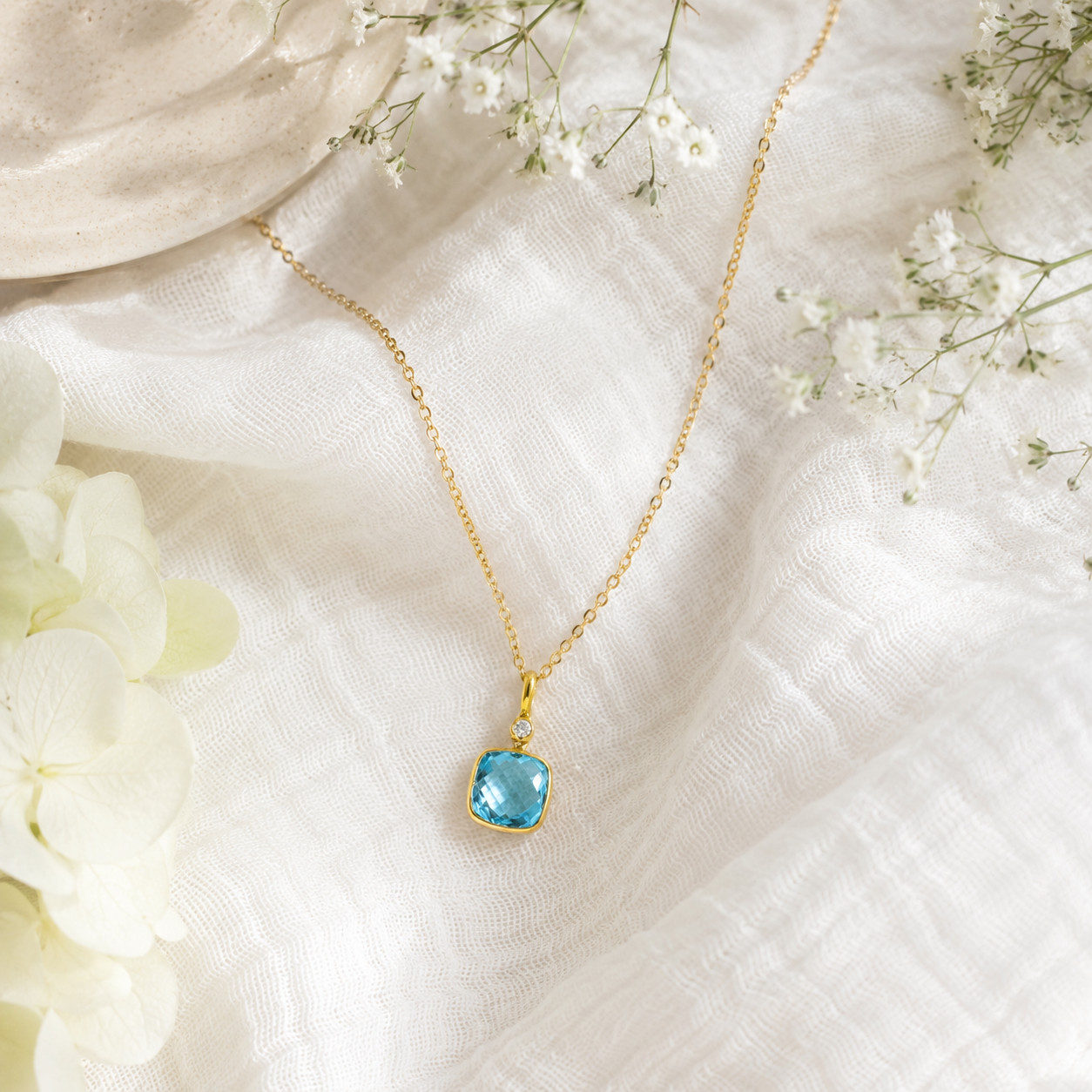 Bezel Set Checkerboard Blue Topaz Pendant 4.png