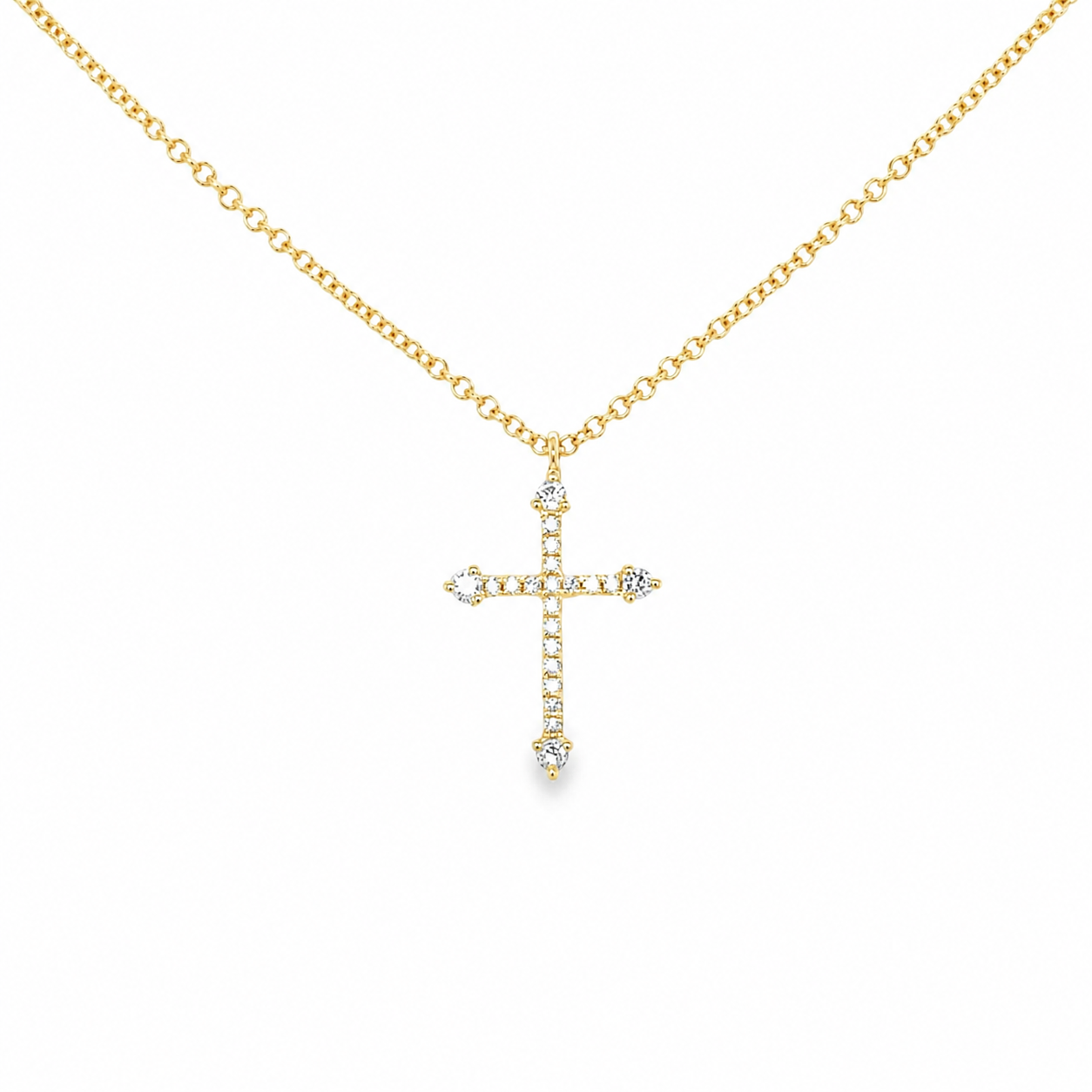 Diamond Cross Pendant