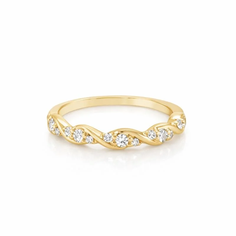 Twisted Band with Diamond Stations