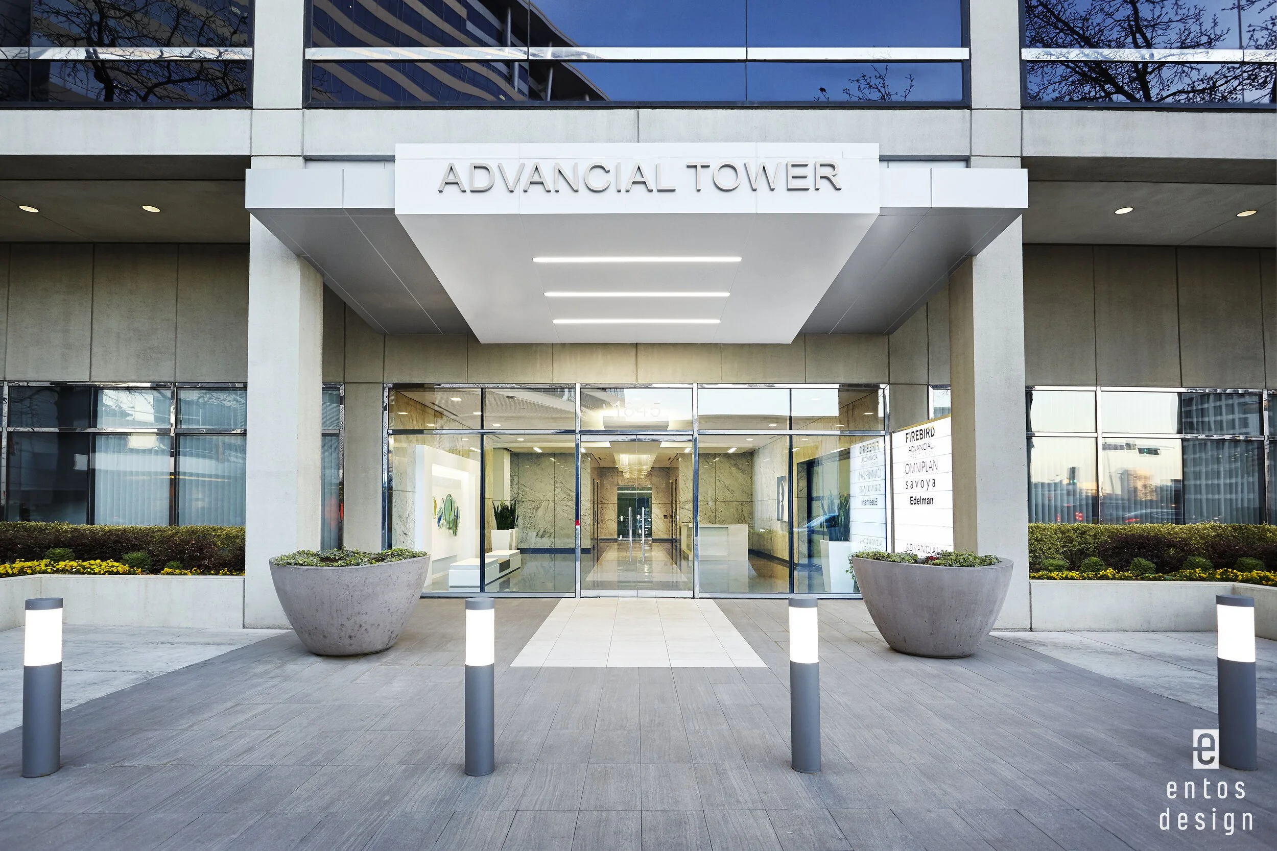 Exterior of Advancial Tower