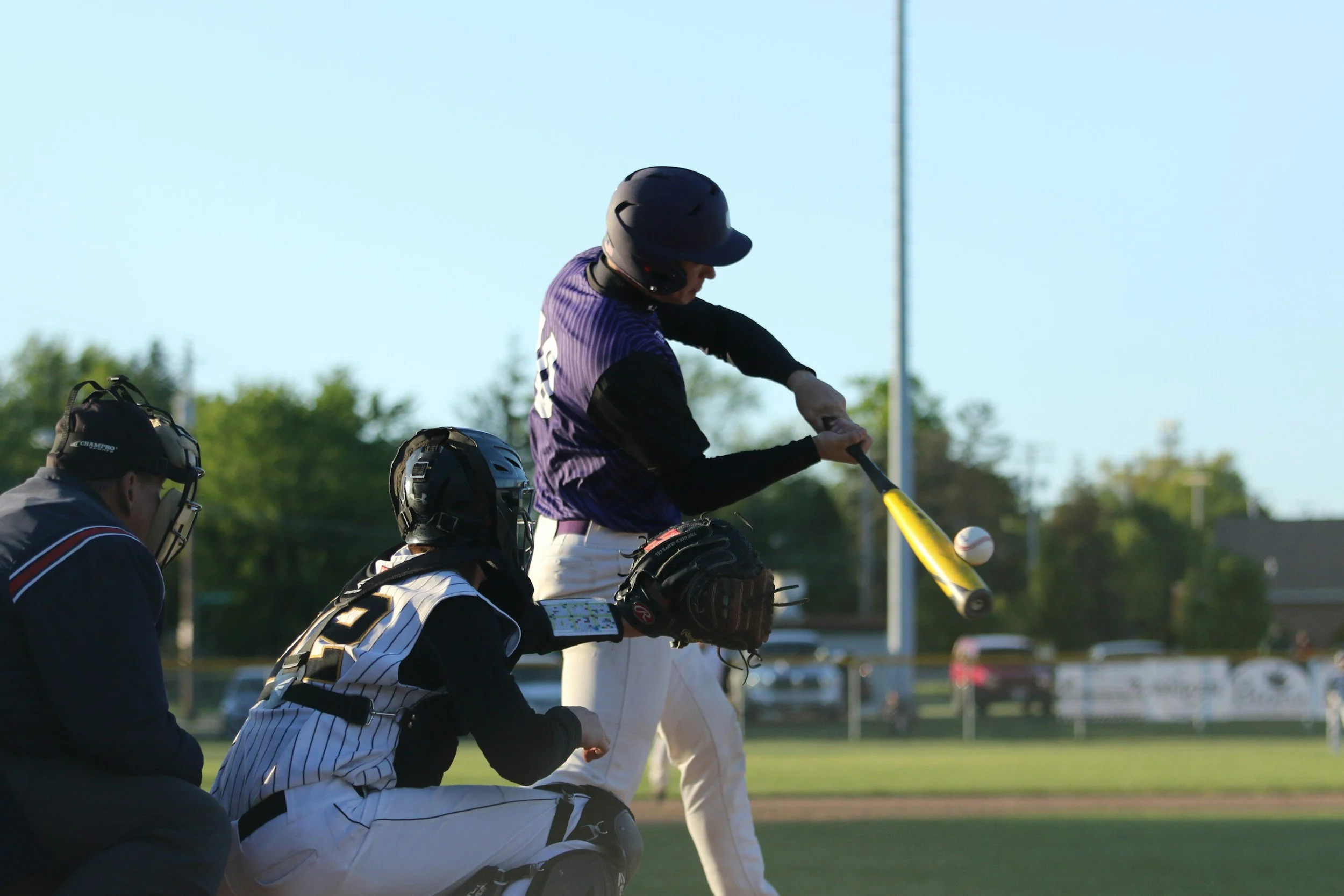 Men's Softball League Game