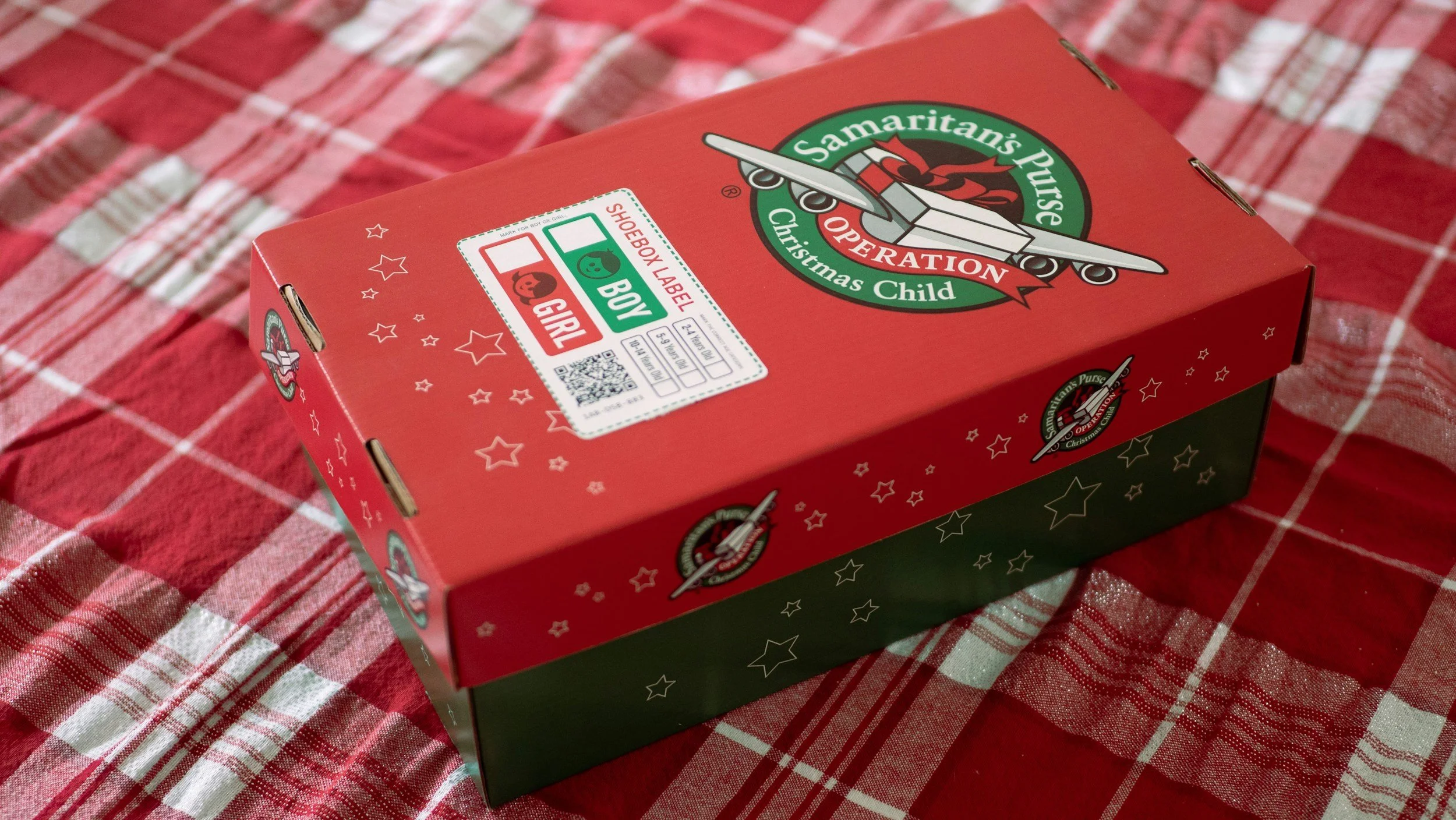Operation Christmas Child box prepping