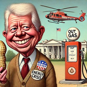 Jimmy Carter: The Peanut President Who Spent Four Years Losing Fights to Inflation, Oil, and Helicopters