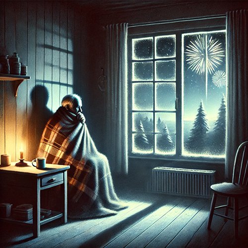 Alone on New Year’s Eve: A Raw Reflection on Isolation, Survival, and Fragile Hope