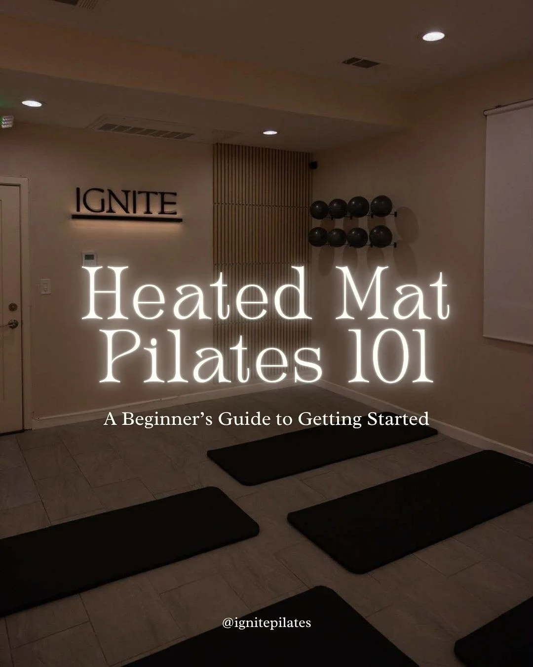 Warm room. Strong core. Clear mind.
Heated Mat Pilates &mdash; your reset button in movement form 🤍
#IgnitePilates #HeatedMatPilates #WellnessFromWithin