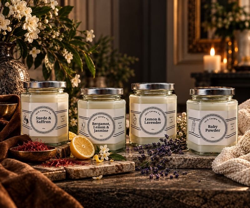 1914 Candle Co. Best Selling 12oz Jar Candle