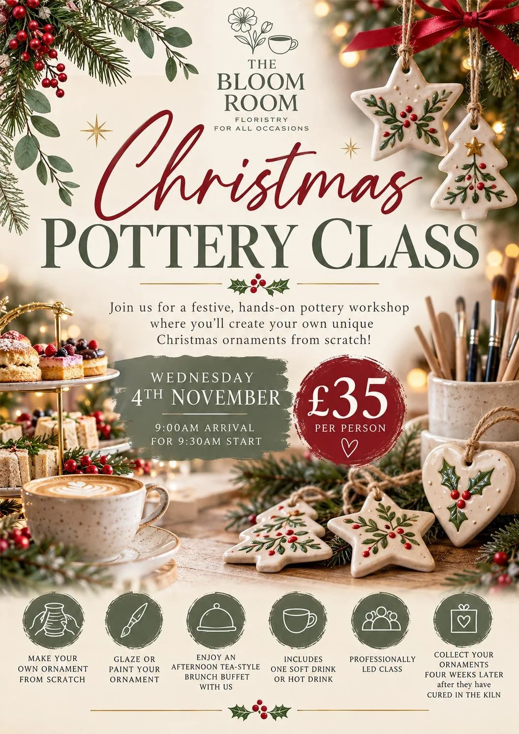 Christmas Pottery Workshop