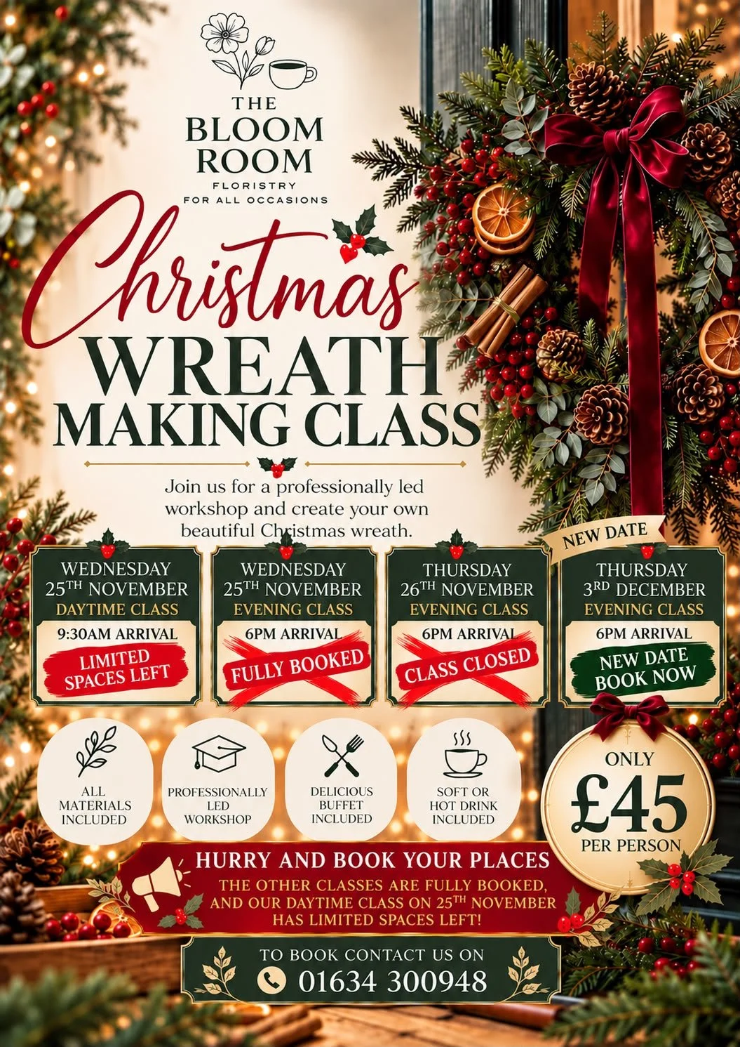 Christmas Wreath Making Workshop