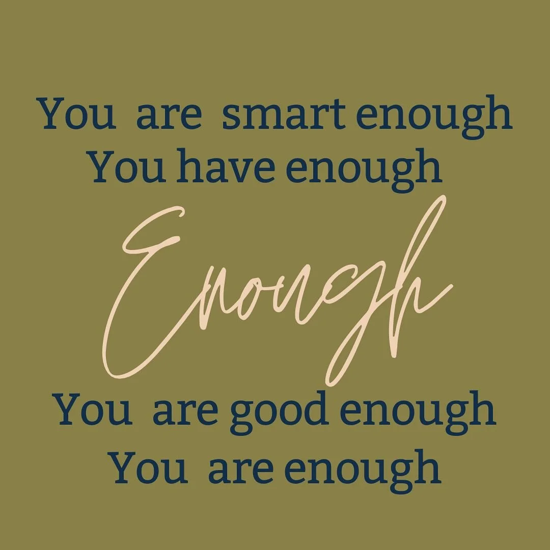 How can we truly feel like we are enough when billions of dollars are being invested in our self-doubt? Ask yourself who benefits from self-criticism. Practice treating yourself with respect and the feeling will follow ✨