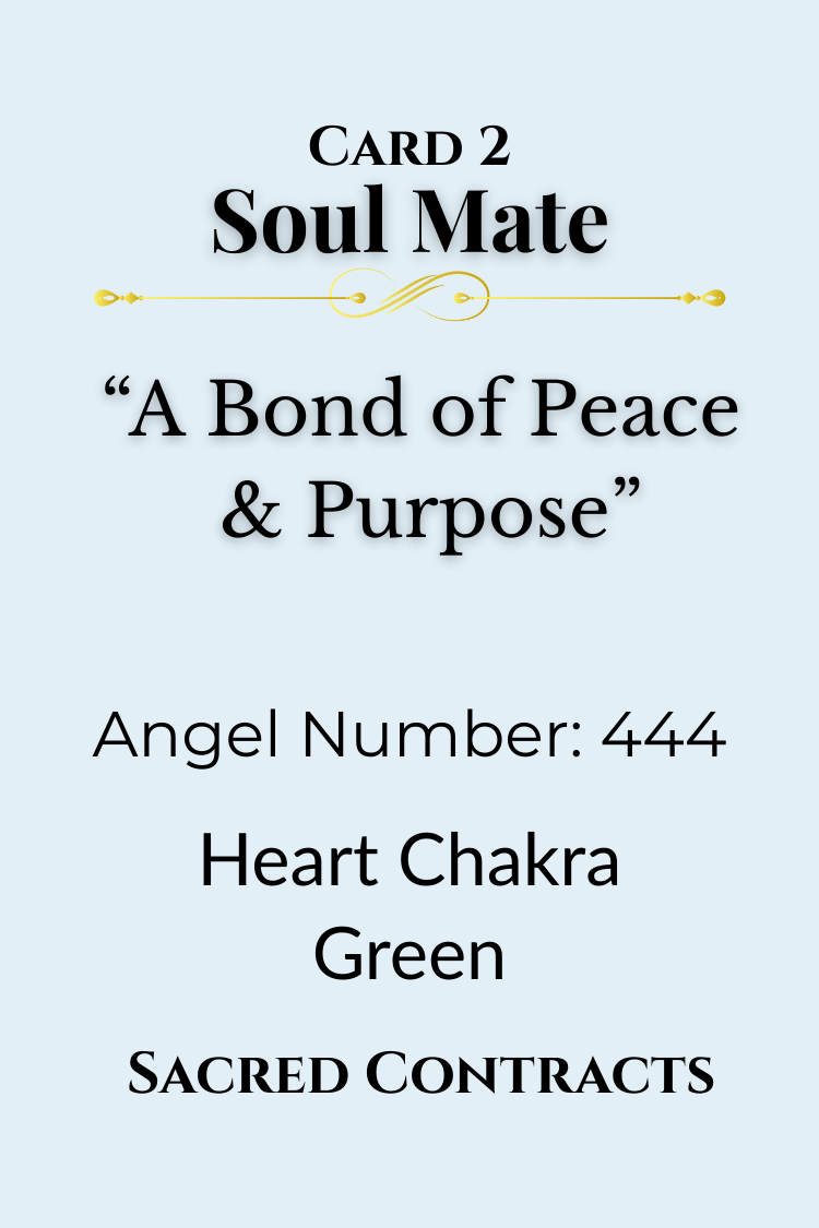 Card 2 – Soulmate: A Bond of Peace and Purpose