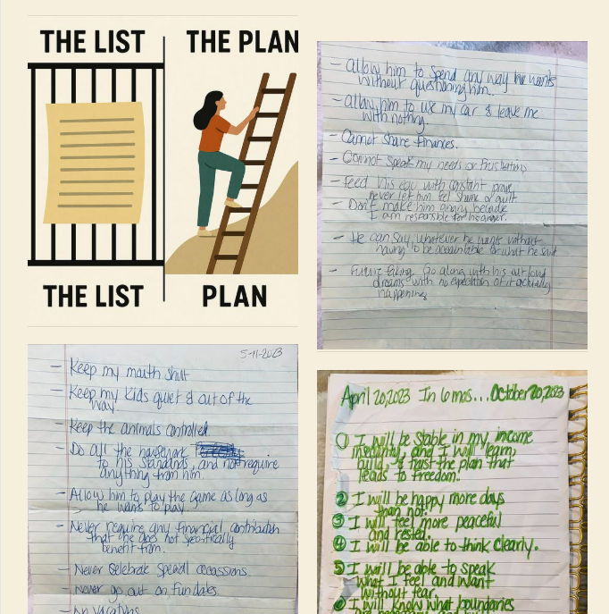 The List and the Plan: How I Finally Saw the Truth and Started Climbing Out