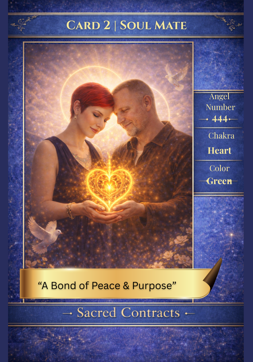 Card 2 – Soulmate: A Bond of Peace and Purpose