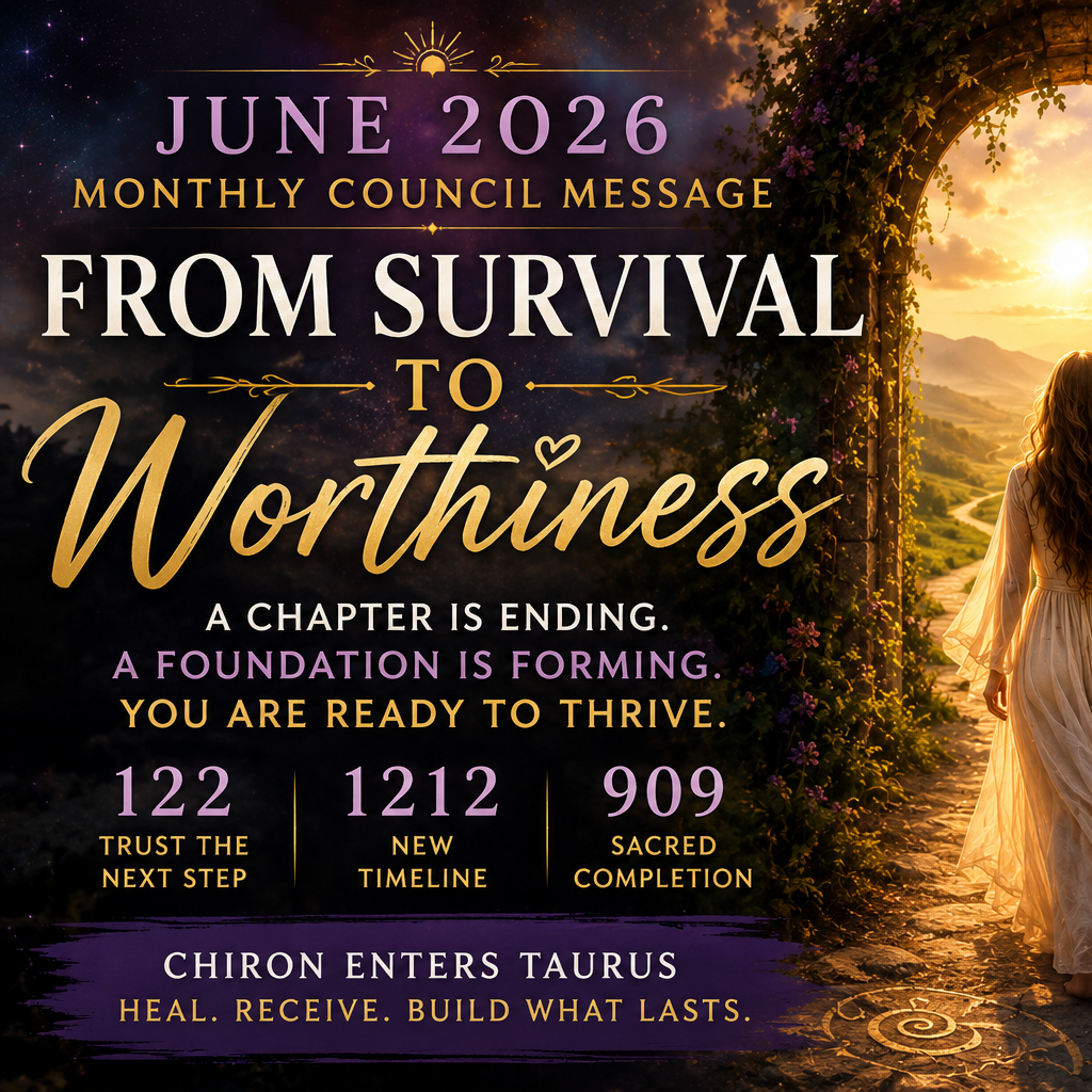 June 2026 Monthly Council Message From Survival to Worthiness