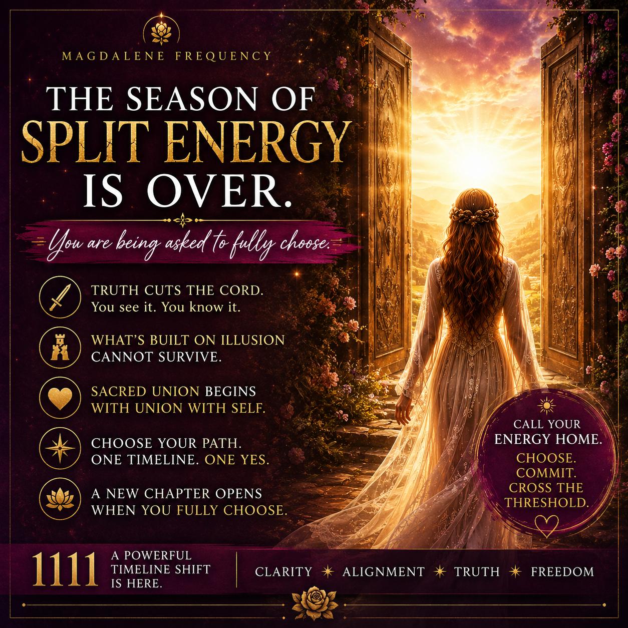 The Season of Split Energy Is Over