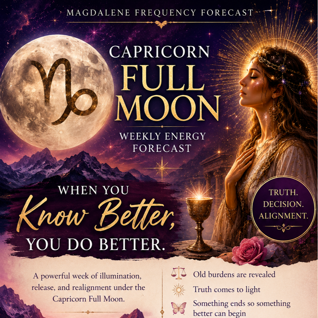 Capricorn Full Moon Forecast: When You Know Better, You Do Better