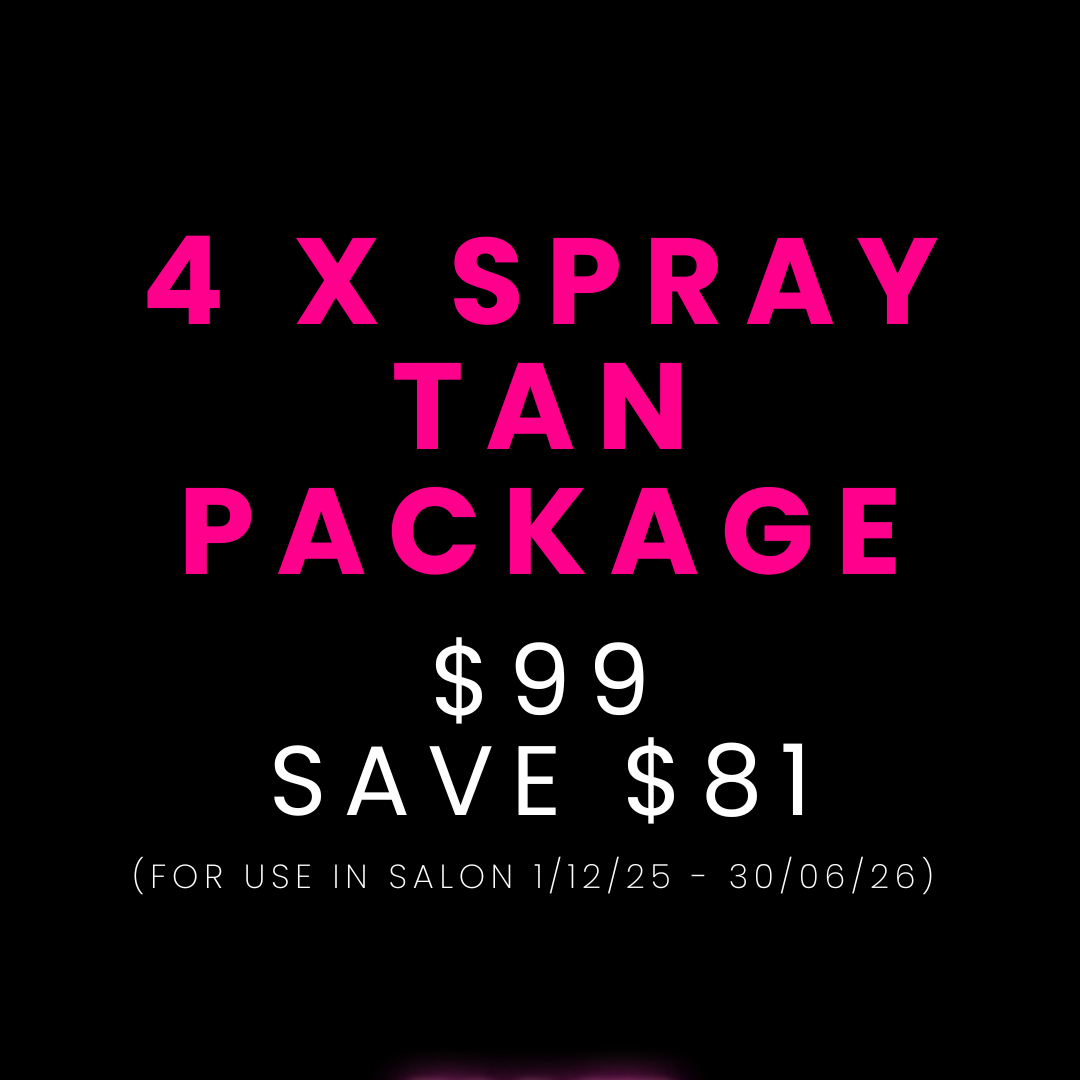 4 X SPRAY TAN PACKAGE