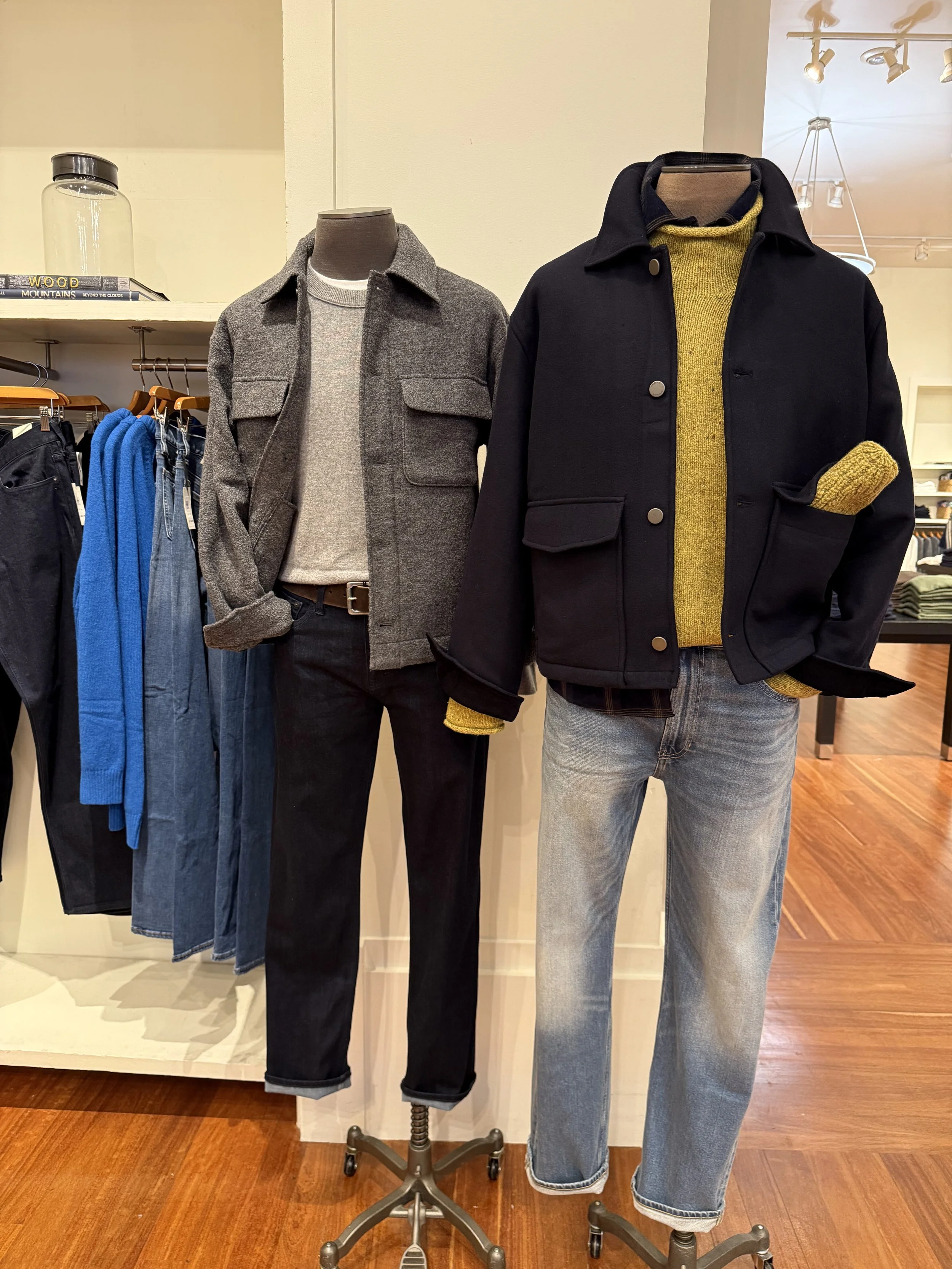 Styling built around layering and sophistication.