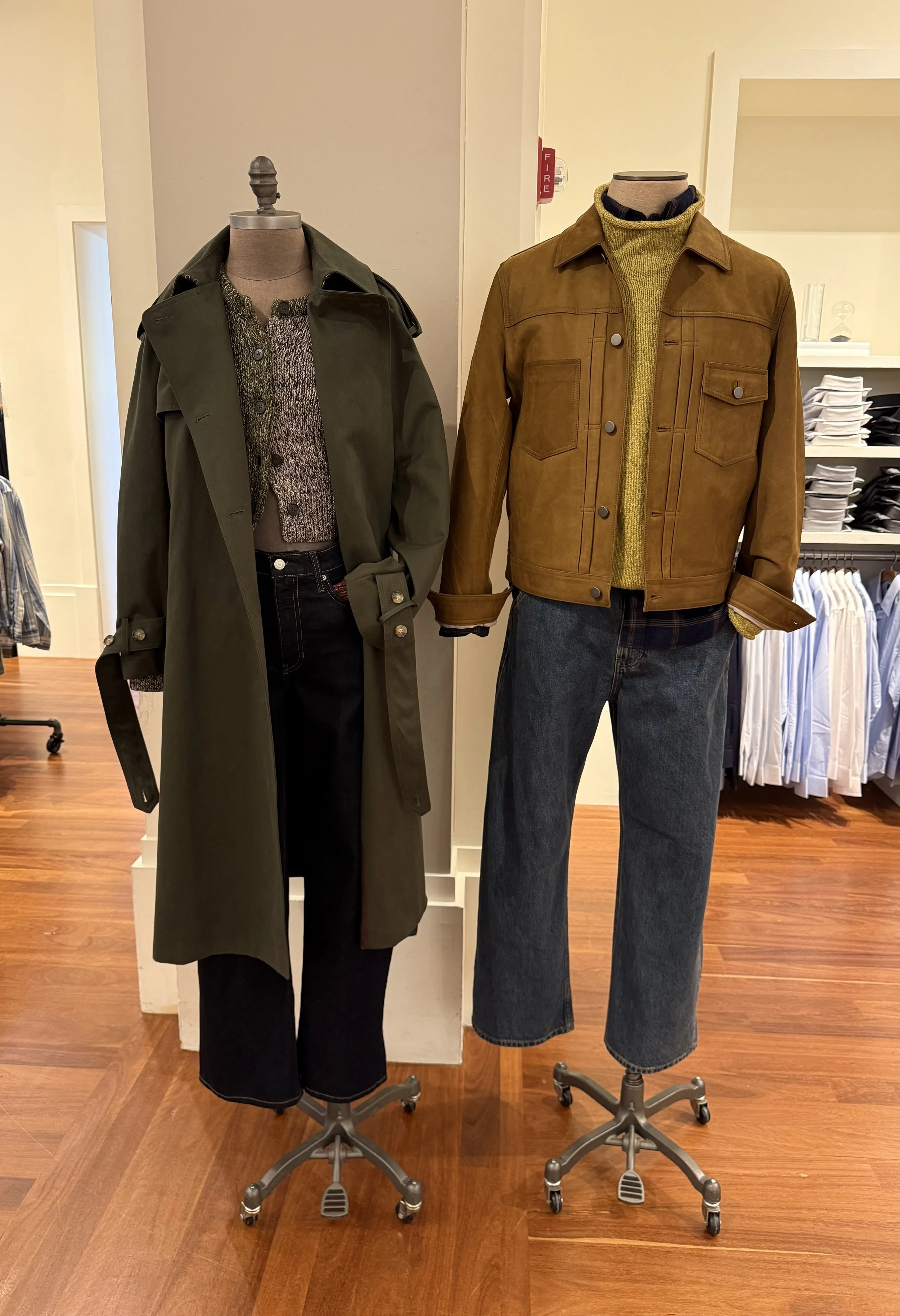 Part of the Fall Edit for Banana Republic.