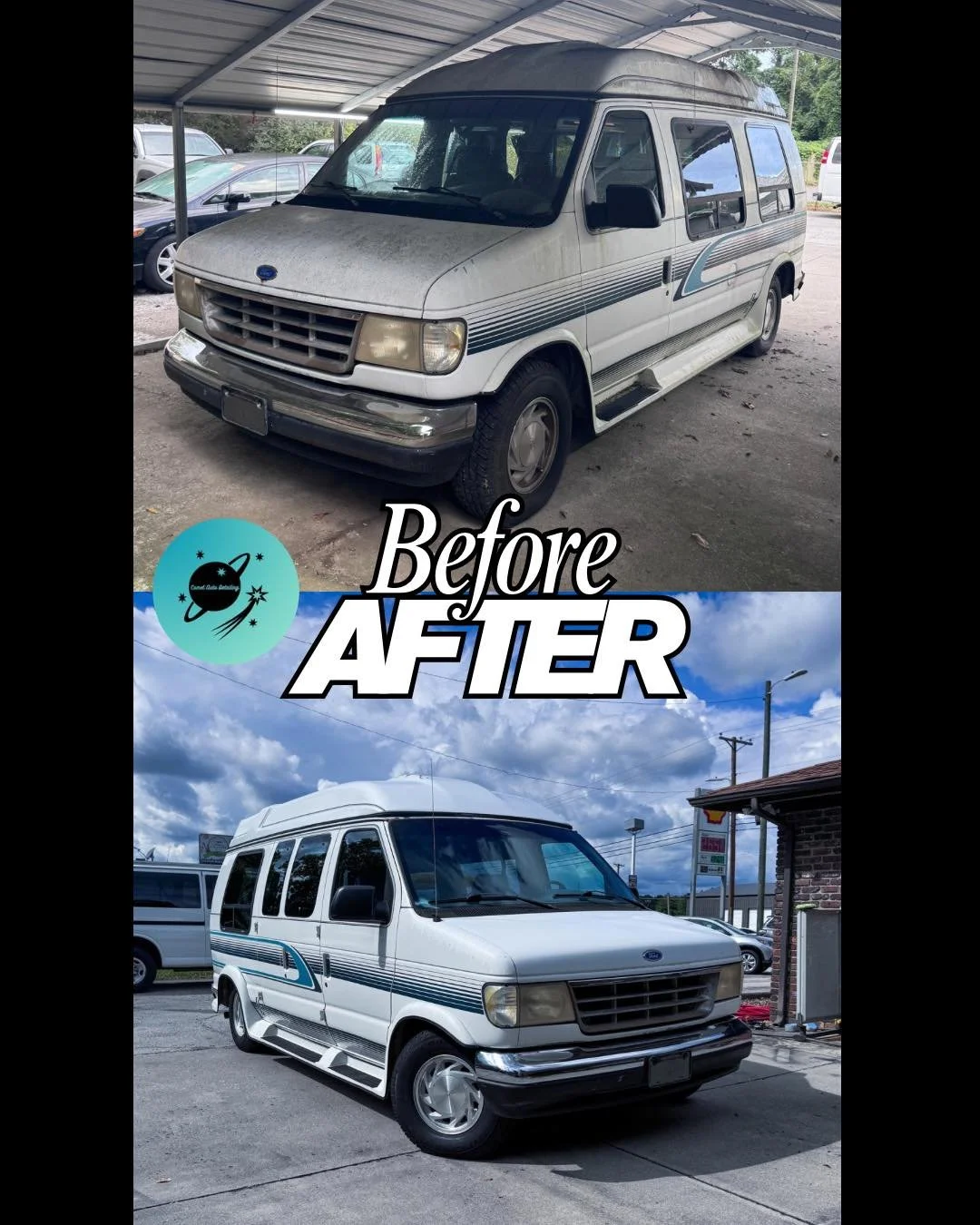 β¨ From neglected to like-new! β¨
This Ford van went from sitting under years of dirt and grime to shining like it just rolled off the lot. At Comet Auto Detailing, we specialize in deep cleans that restore your vehicle’s true beauty — insi