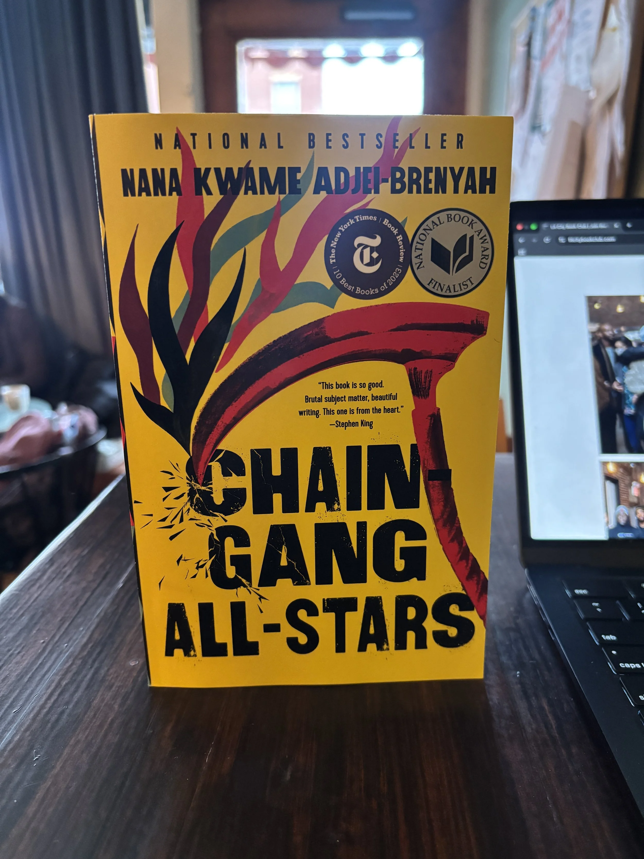 February Book Discussion - Chain-Gang All-Stars 