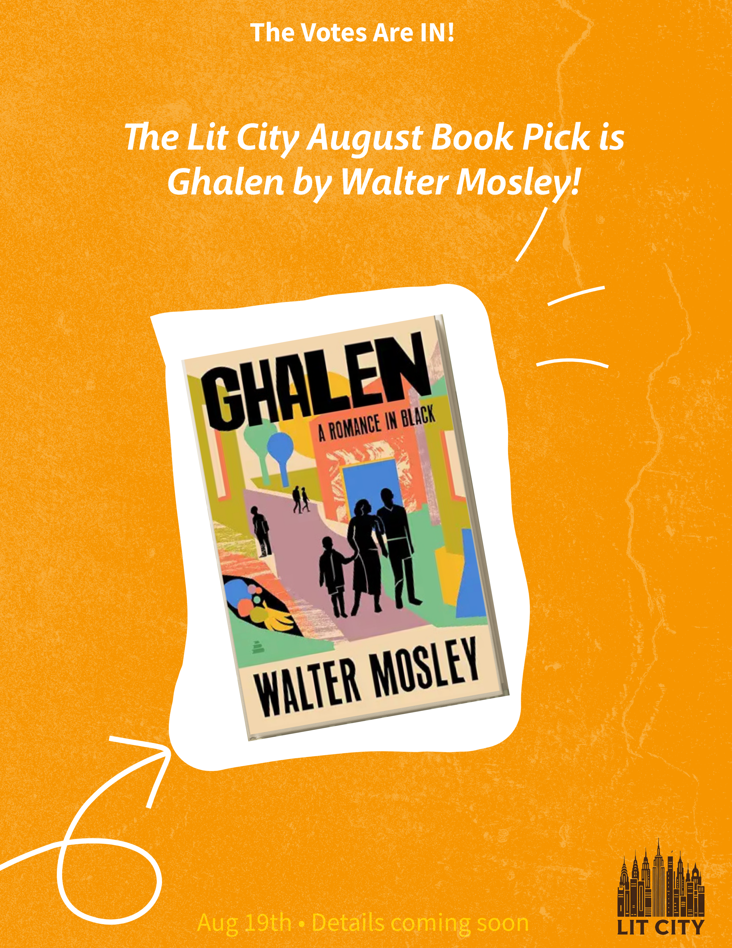 August Book Discussion: Ghalen by Walter Mosley