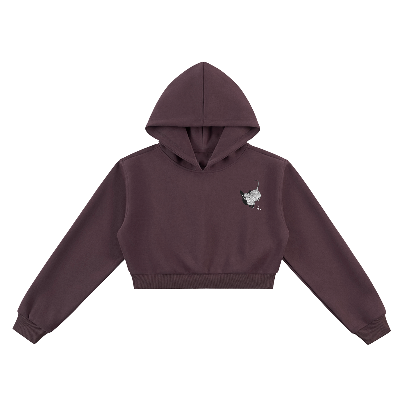 Chicken X Cole Renner Cropped Hoodie