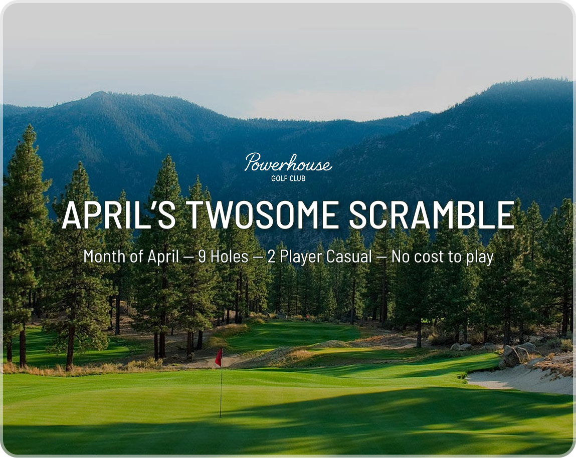 April’s Twosome Scramble