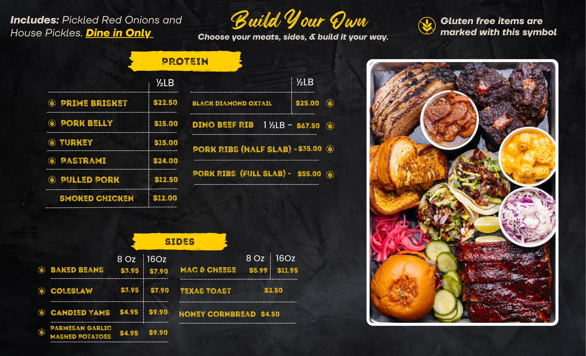 Menu — Destination Smoke House