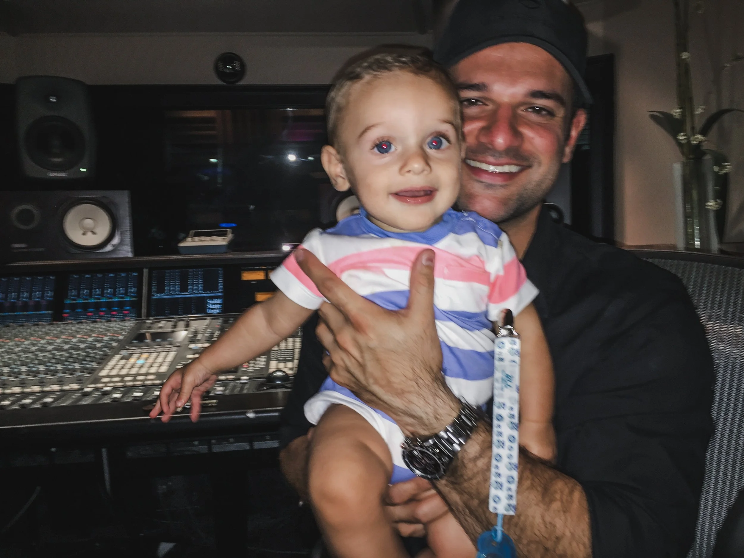 Owner Joseph Salamida and his nephew Angelo Salamida at Vanquish Studios 