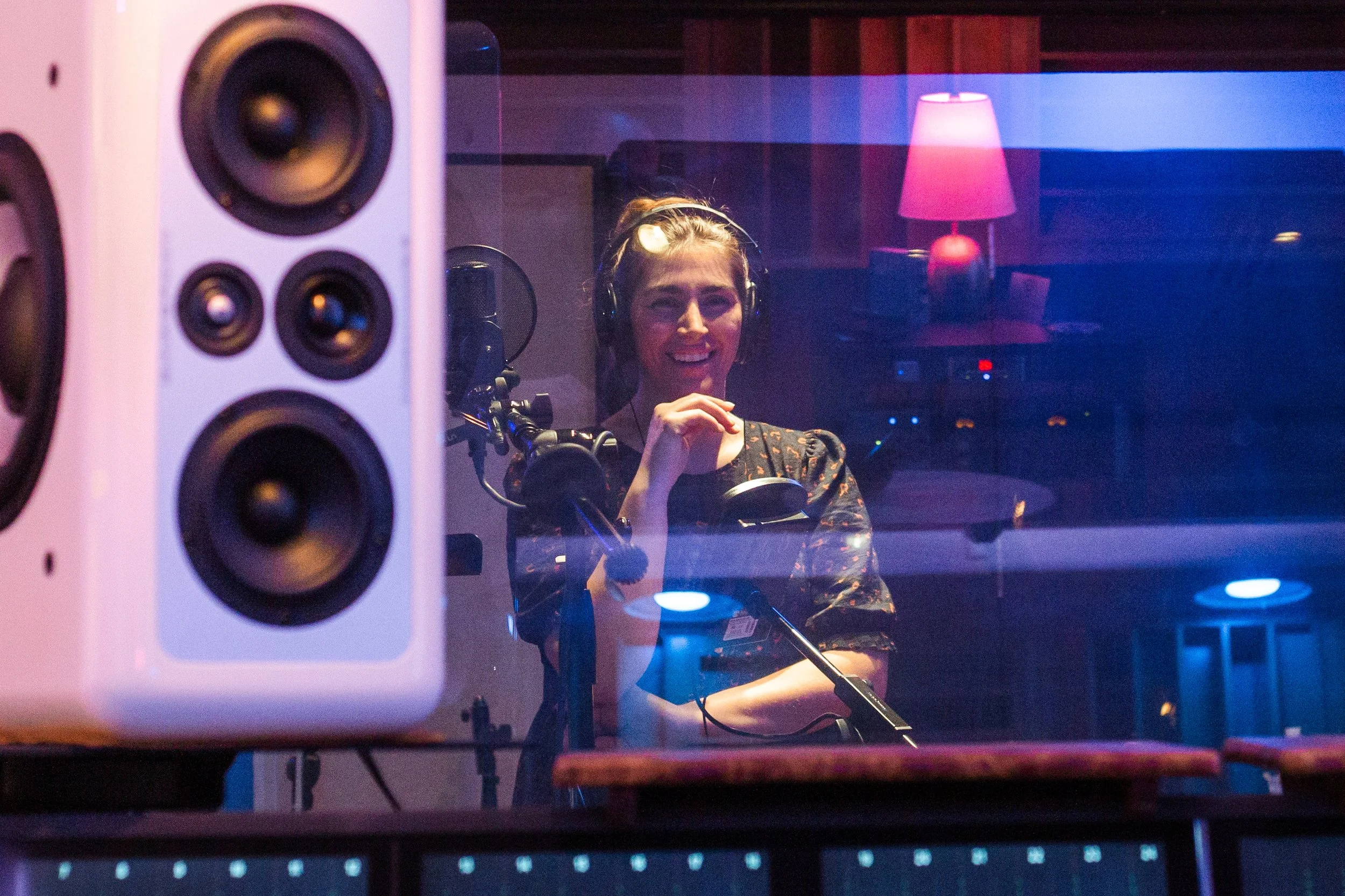 Elenee Young working at Vanquish Studios. 