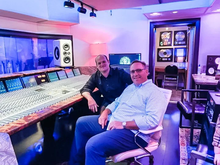 Joseph Salamida and Myles Young of The Rock Church, Sacramento California at Vanquish Studios.