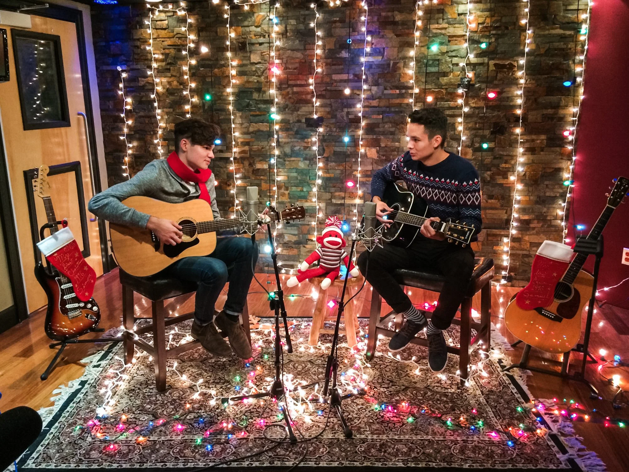 The Sangary Brothers recording at Vanquish Studios