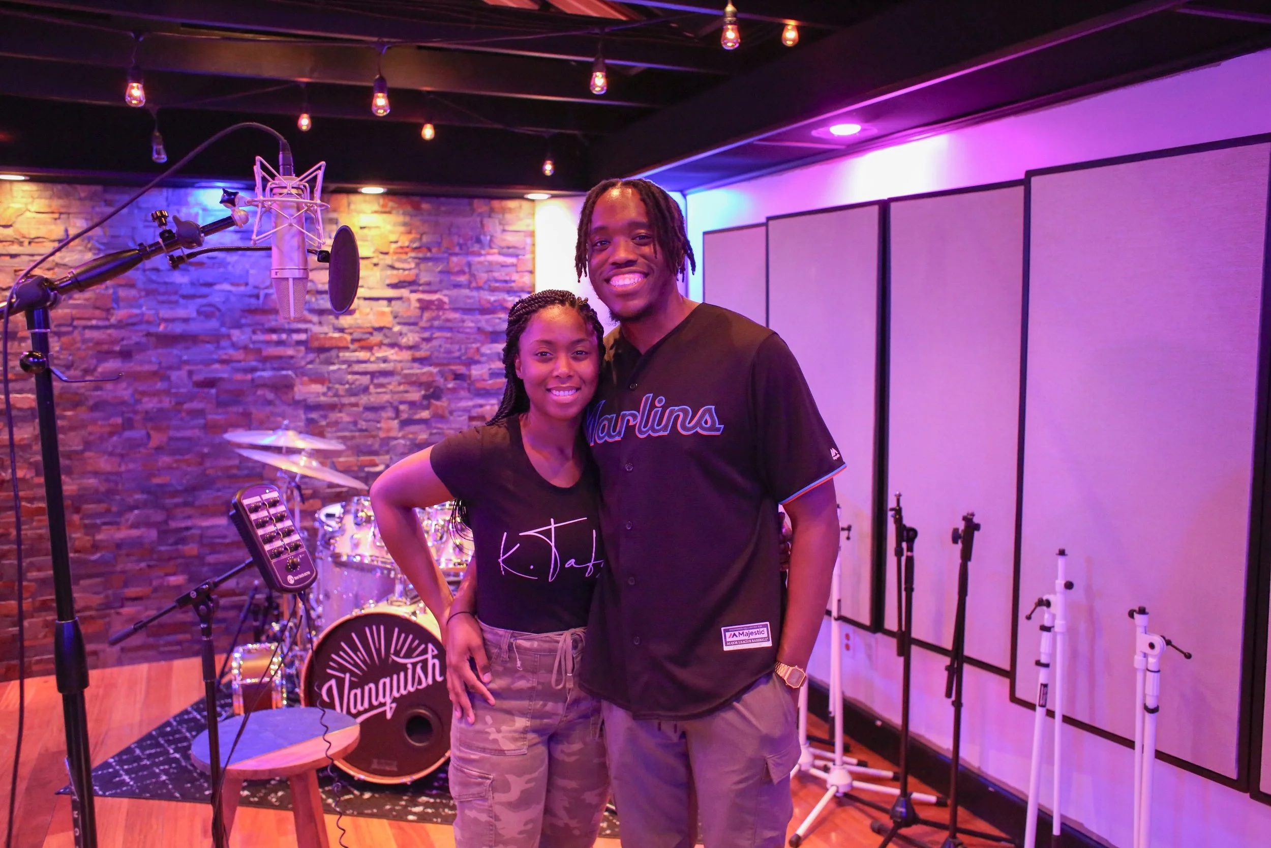 Eden Band recording at Vanquish Studios