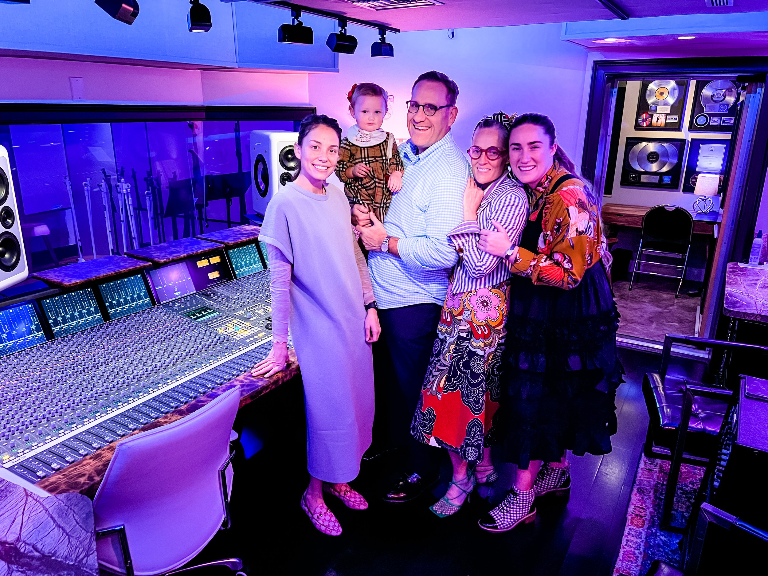 The Young Family from The Rock Sacremento, CA. Visiting Vanquish Studios and blessing us with the opportunity to connect. 