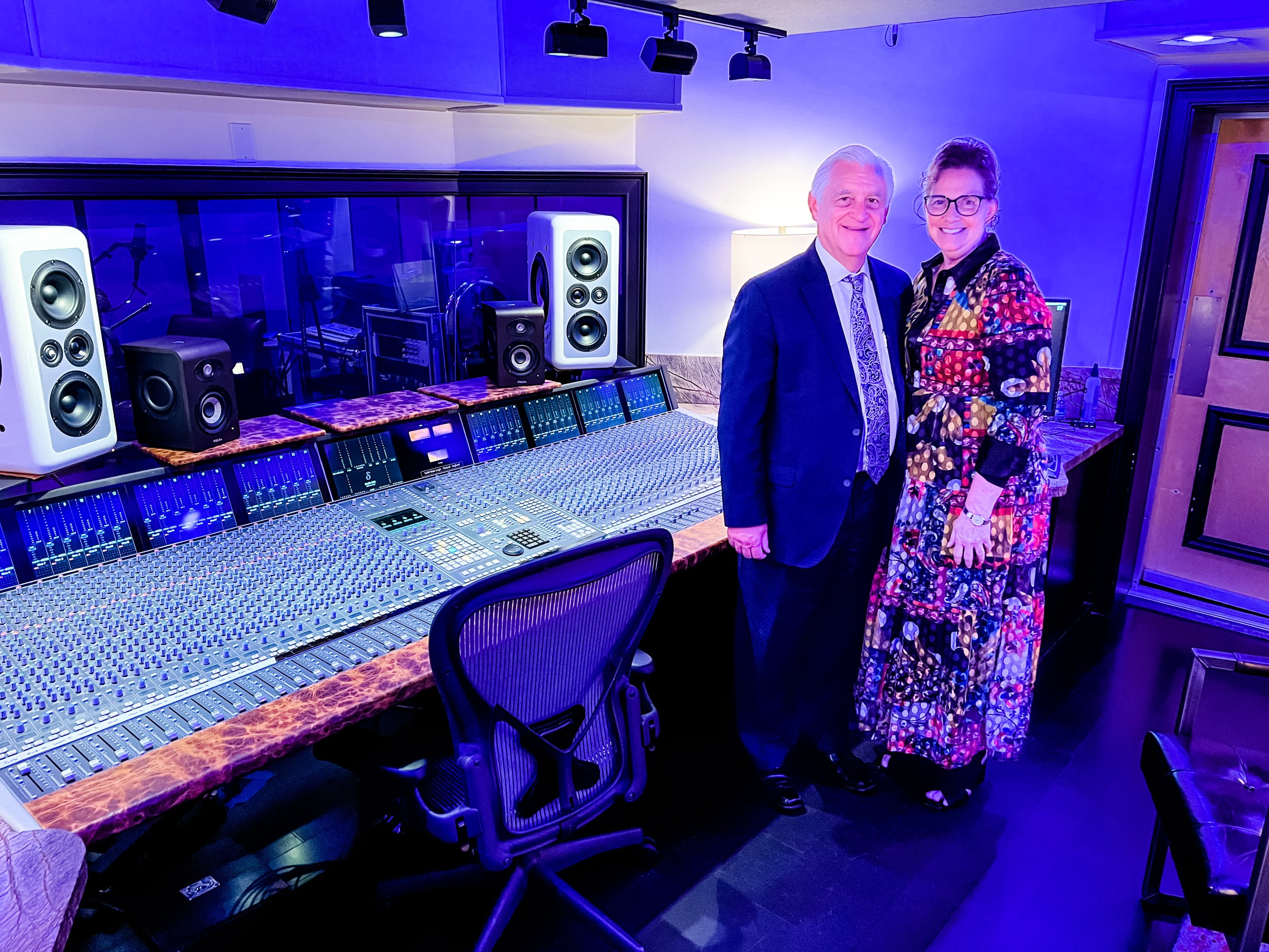 United Pentecostal Church International General Superintendent Visiting Vanquish Studios with his wife. Bro and Sis Bernard. 