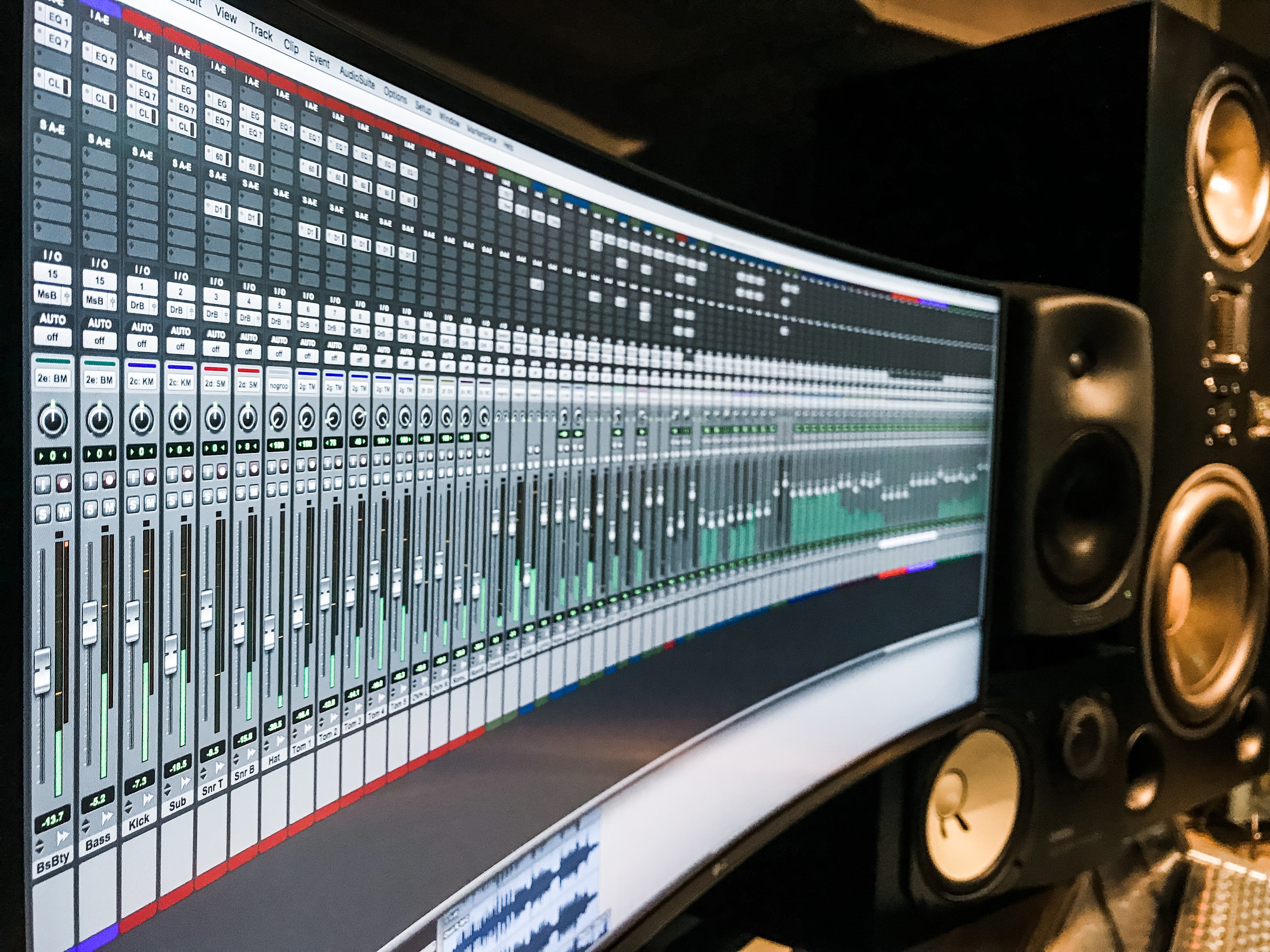 Protools HDX at Vanquish Studios 