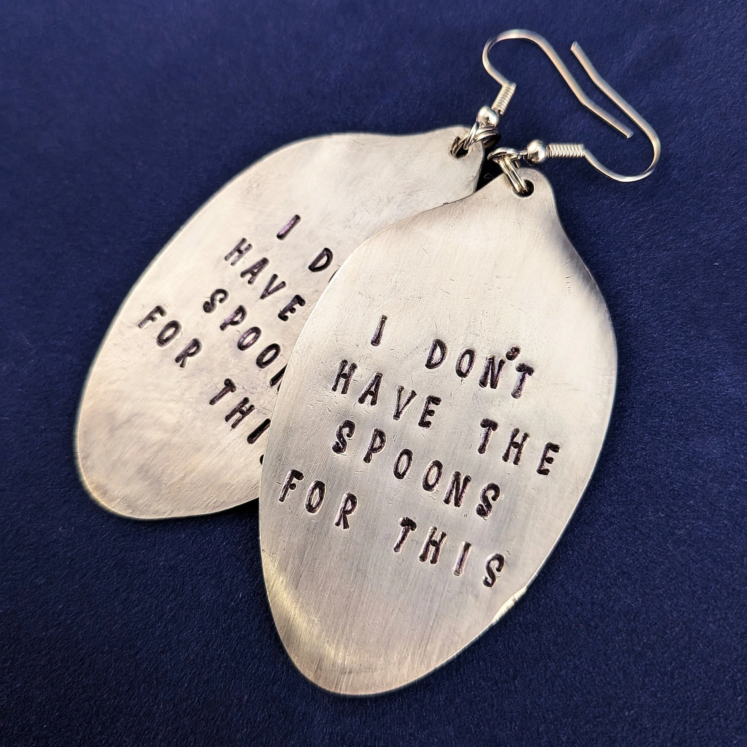 Spoonless Spoon Earrings