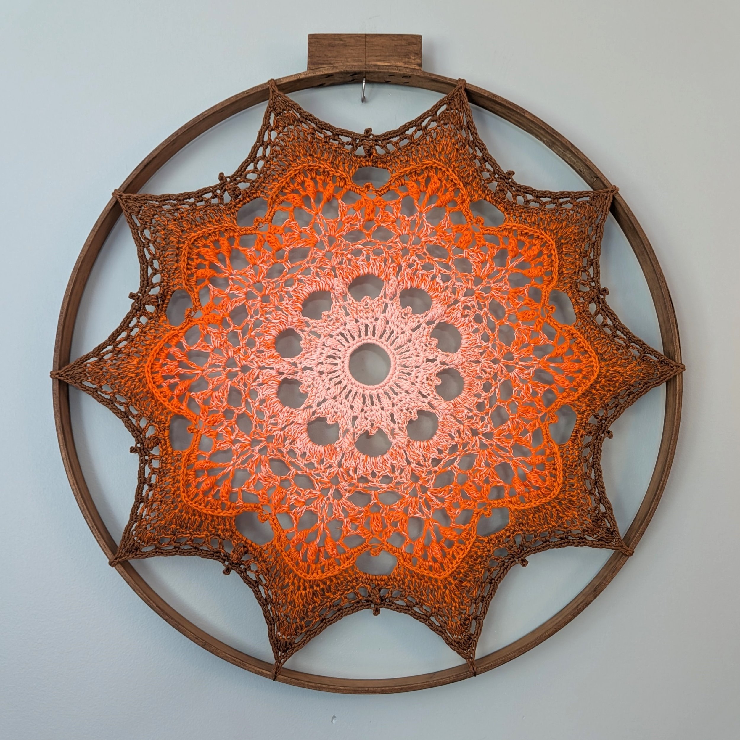"Star of the Pink Tiger" Wall Hanging