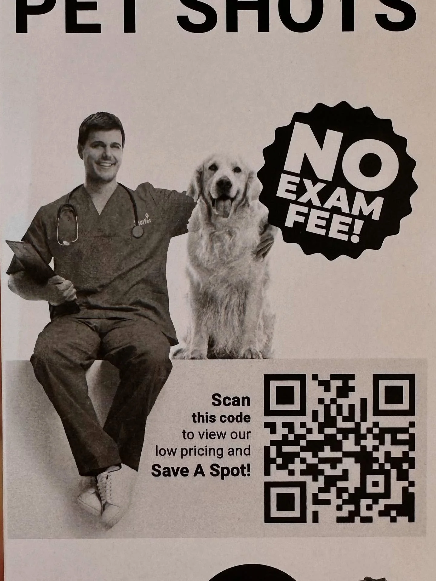 We will be hosting low cost shot clinic ( vaccines) 💉 and flea medication 💊 for your fur babies on Saturday10/18/25 from 10:00 am to 11:00 am.