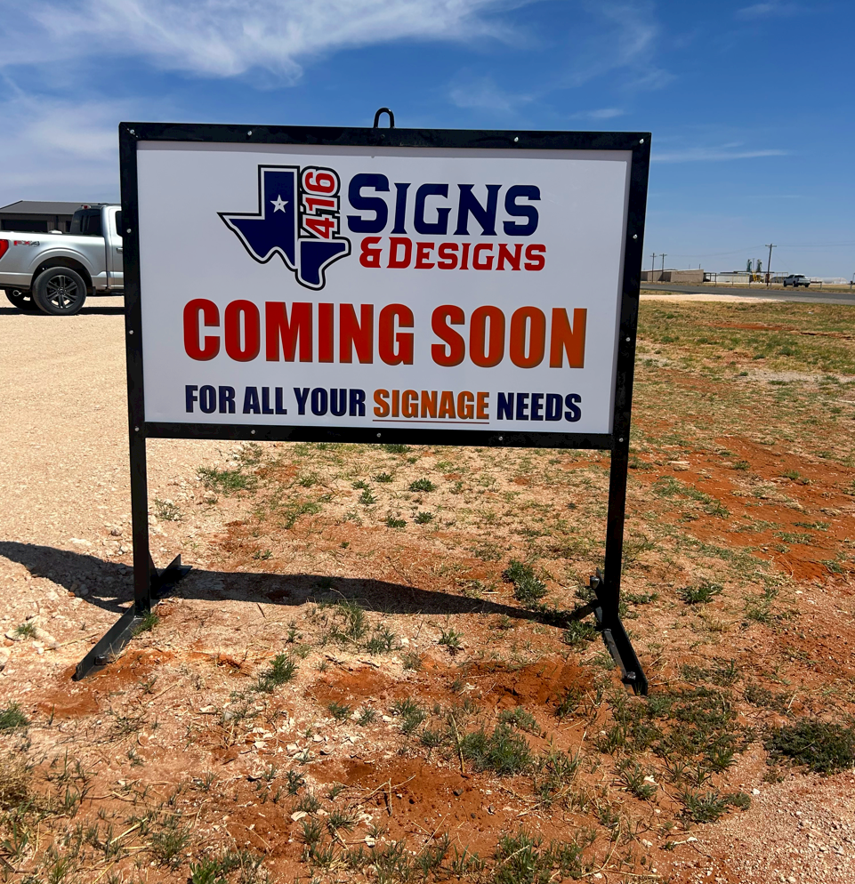416 Signs Freestanding Sign