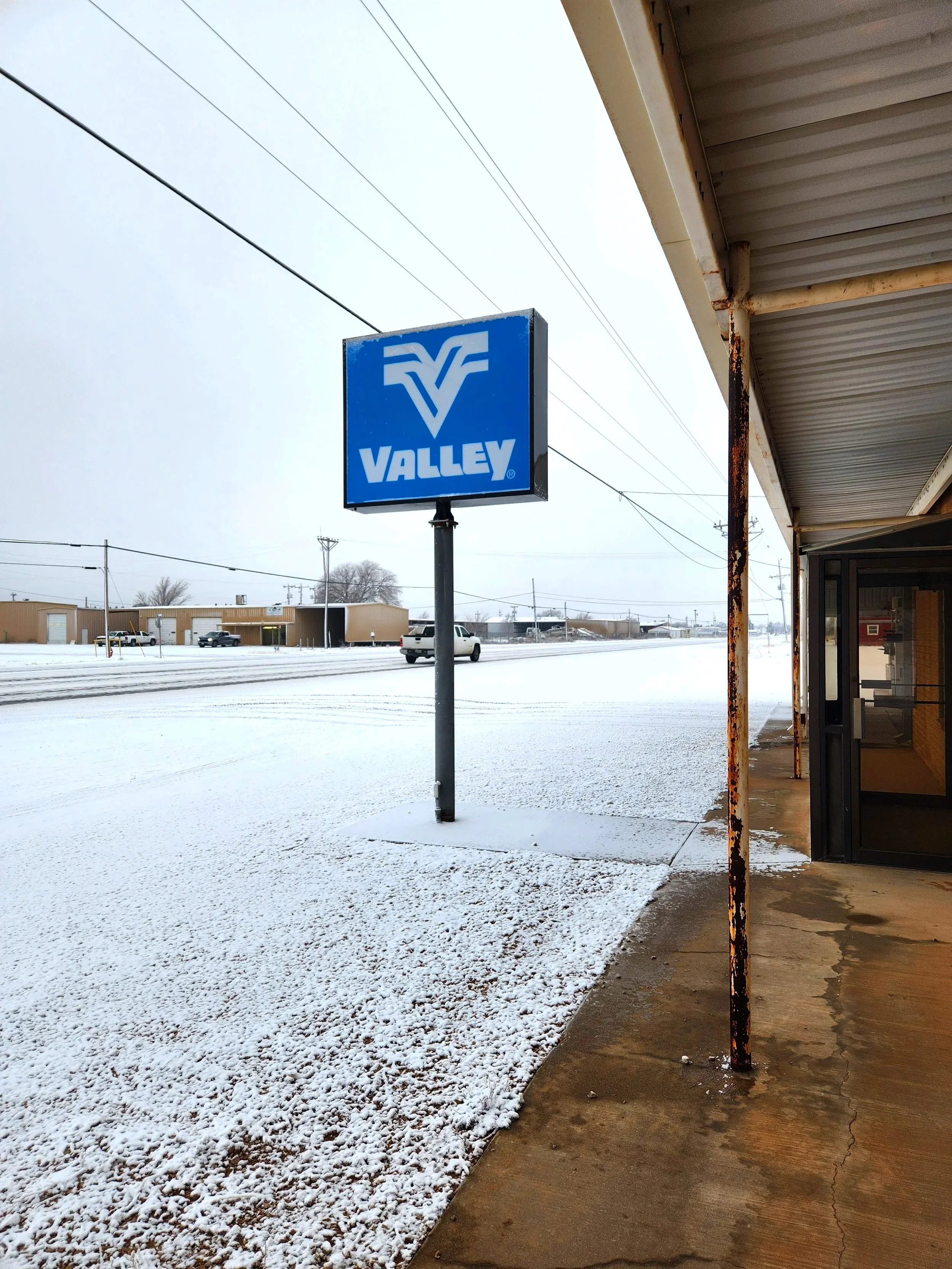 Valley Pole Sign