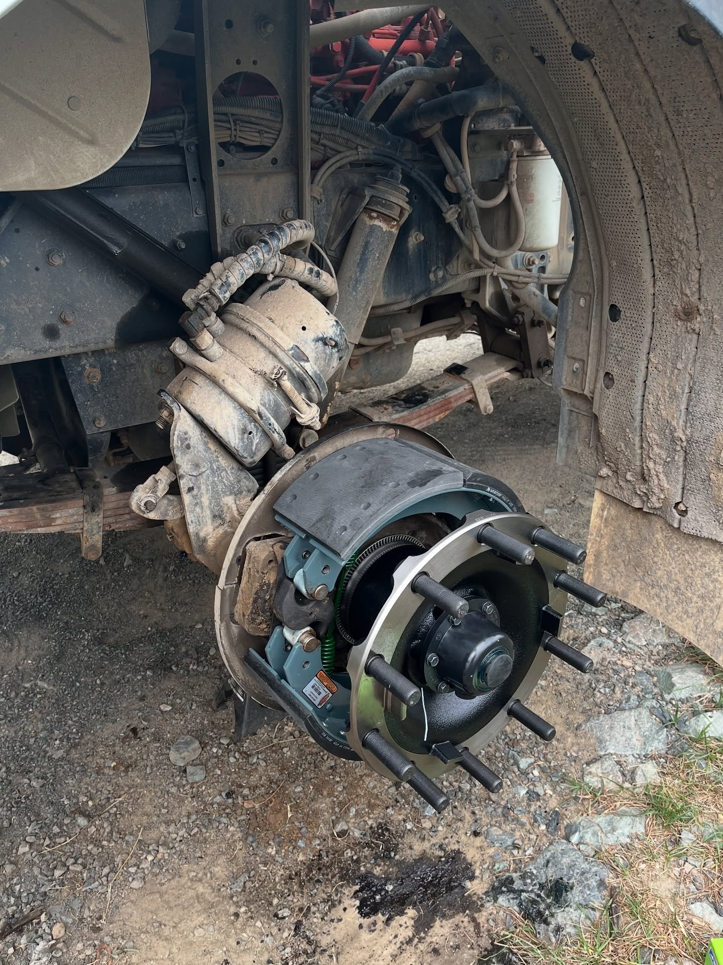 Don&rsquo;t let your trucks get to the point of failure.
This one started with a small hub leak that ended up seizing the wheel bearing onto the stub axle.

Book in for a check-over or service so you catch it before it gets to this.

📞 0434 411 766

